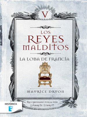 cover image of La loba de Francia (Los Reyes Malditos 5)